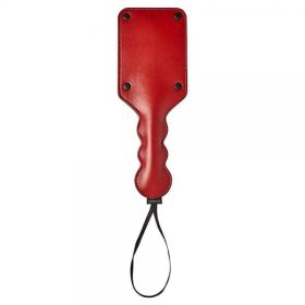 Sportsheets Saffron Square Paddle Black Red (SKU: SS48030)